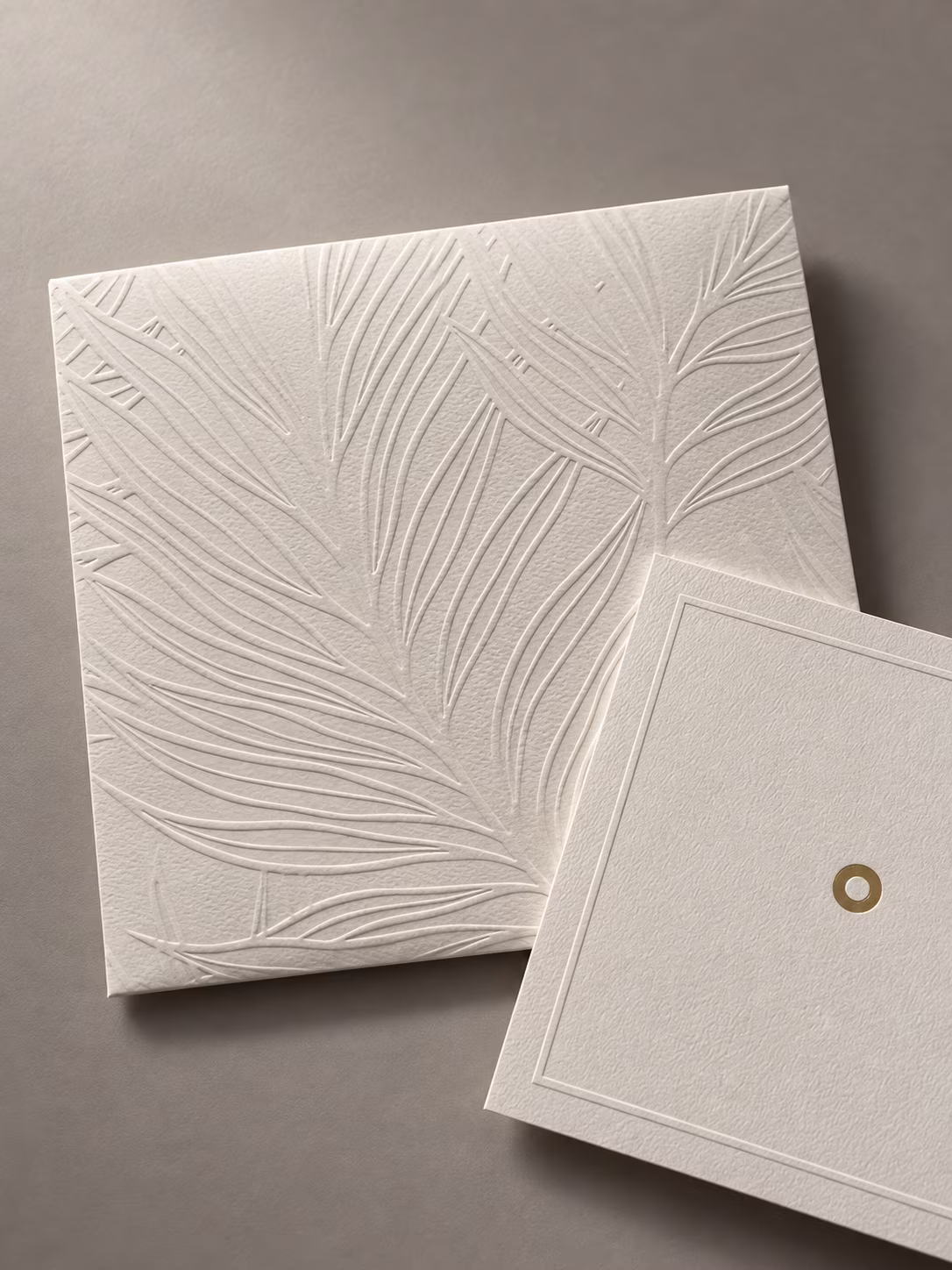 Chablé printed collateral in a portrait-format mockup