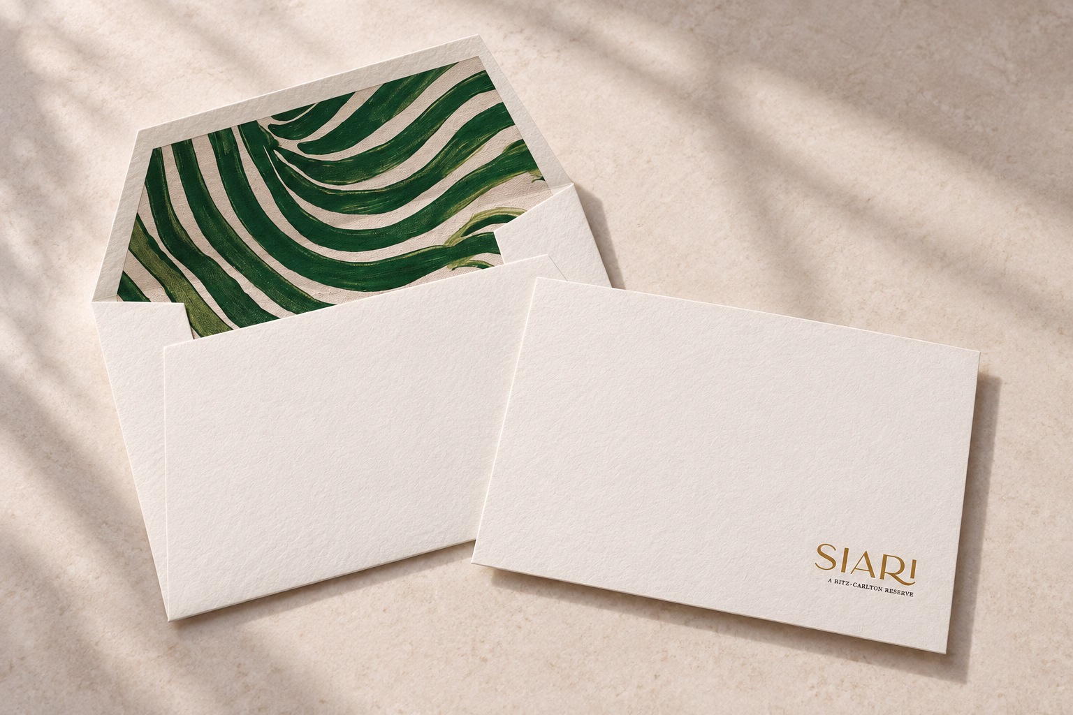 Diseño de sobres de Siari